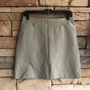The Limited tan stretch Skirt - size 8